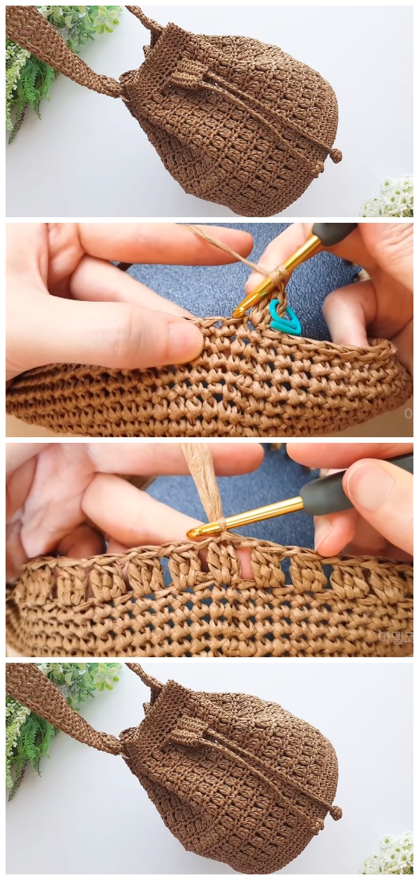 Crochet Easy Bucket Bag